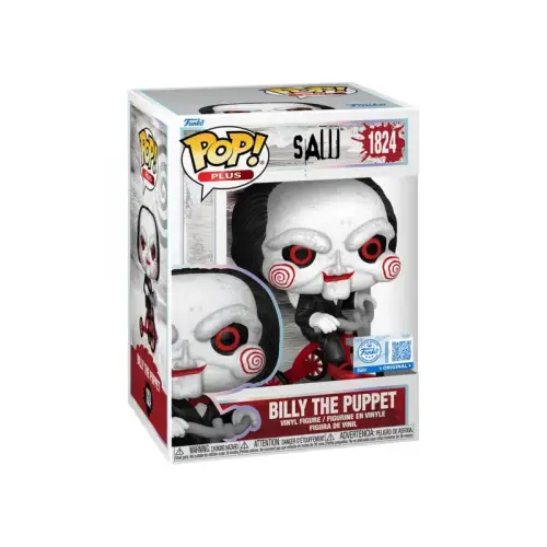 Funko POP! Plus: Saw - Billy The Puppet (on tricycle) #1824 (Exclusive)