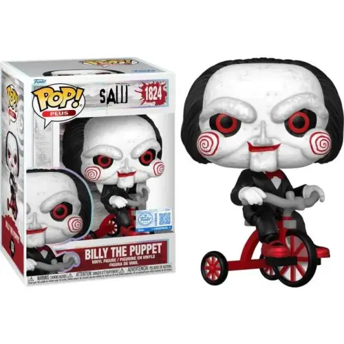 Funko POP! Plus: Saw - Billy The Puppet (on tricycle) #1824 (Exclusive)