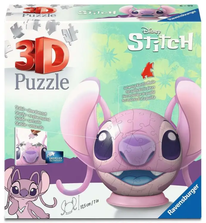 Ravensburger - DISNEY - Puzzle 3D - Angel 72p