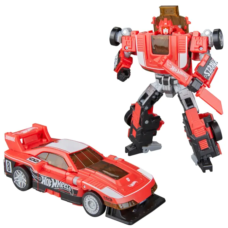 Hasbro - TRANSFORMERS X HOT WHEELS - GT Scorcher - Figure Collaborative 12.5cm