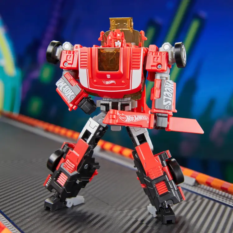 Hasbro - TRANSFORMERS X HOT WHEELS - GT Scorcher - Figure Collaborative 12.5cm