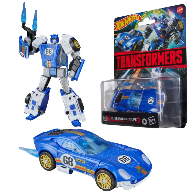 Hasbro - TRANSFORMERS X HOT WHEELS - El Segundo - Figure Collaborative 12.5cm