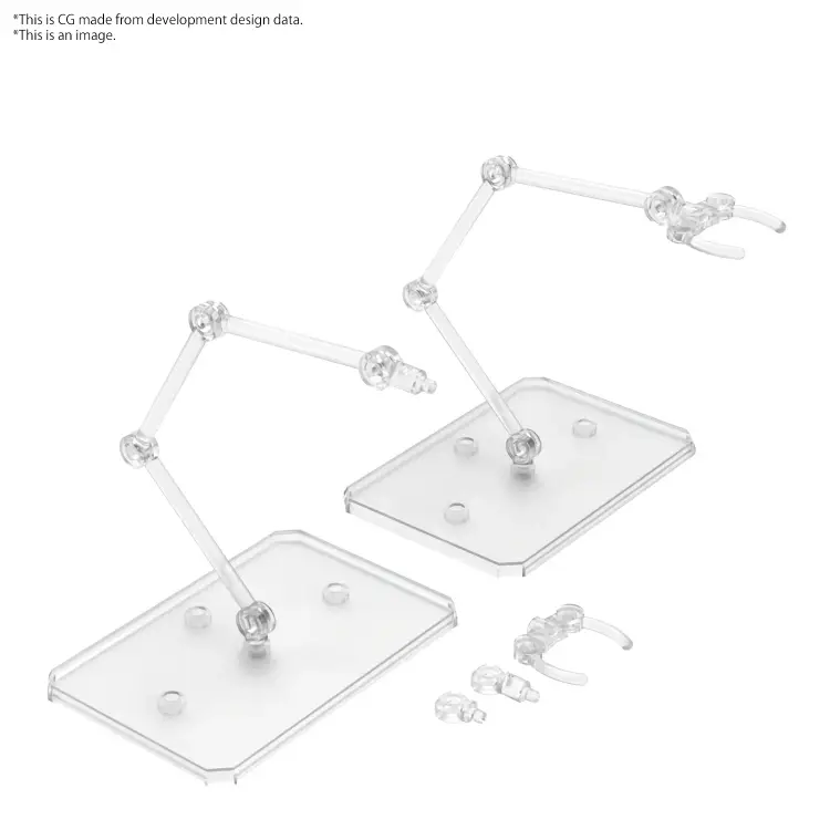 ACTION BASE 6 - przezroczysty kolor - zestaw modelarski