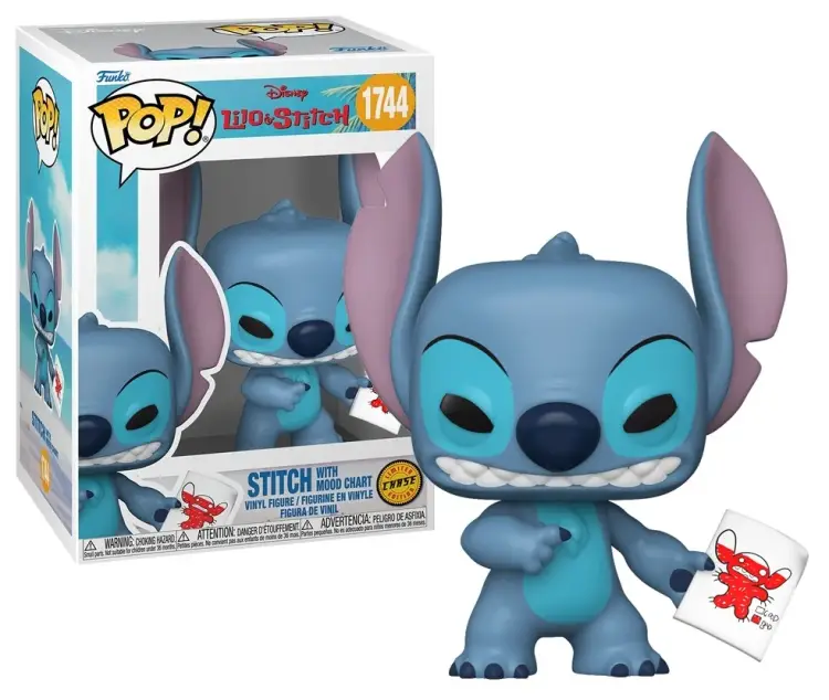 Funko POP! [LILO & STITCH] Stitch with Mood Chart #1744  Chase