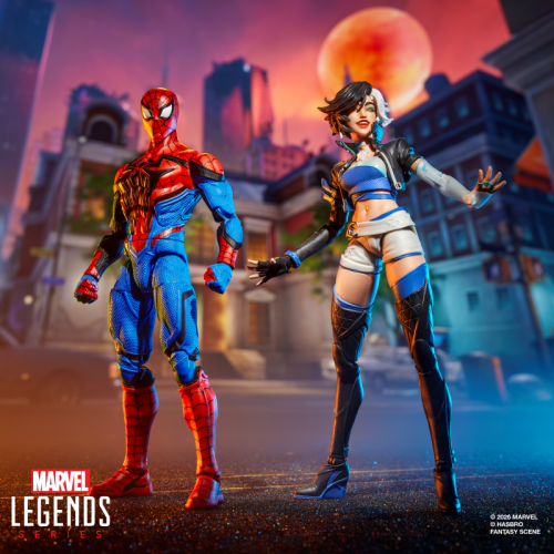 Hasbro - MARVEL RIVALS - Spider-Man & Luna Snow - Figure Legends Series 15cm