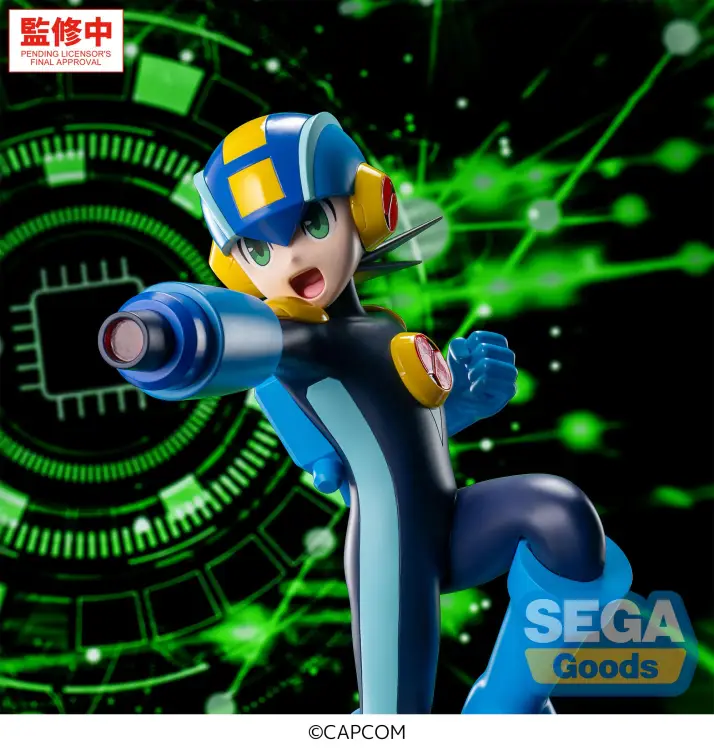 Sega Goods - MEGA MAN BATTLE NETWORK - Mega Man - Figure Luminasta 22cm