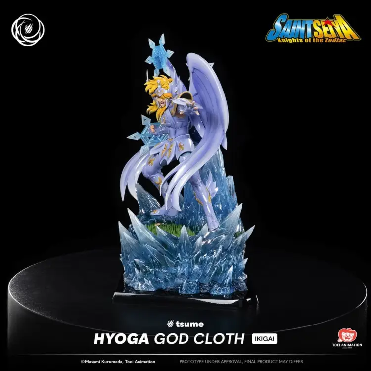 Tsume - SAINT SEIYA - Hyoga God Cloth - Statue Ikigai 1/6 By Tsume 41cm