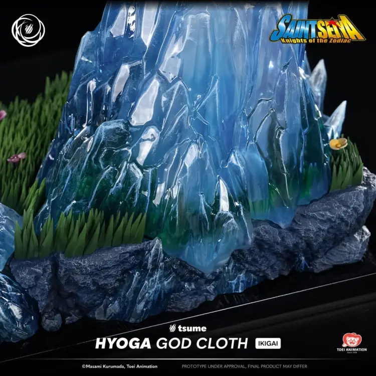 Tsume - SAINT SEIYA - Hyoga God Cloth - Statue Ikigai 1/6 By Tsume 41cm