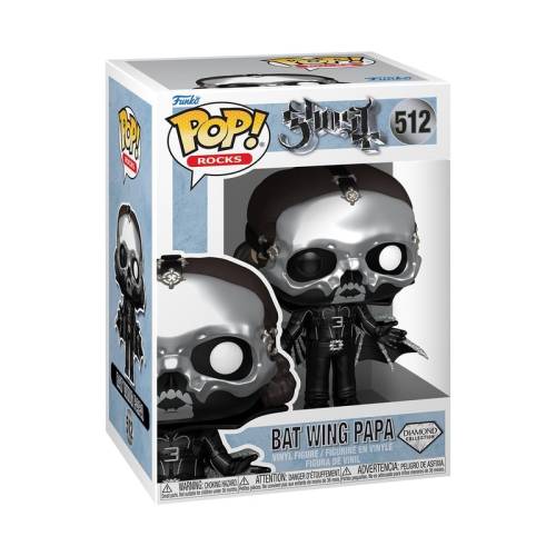 Funko - GHOST - POP Rocks N° 512 - Bat Wing Papa (Diamond) (Glitter)