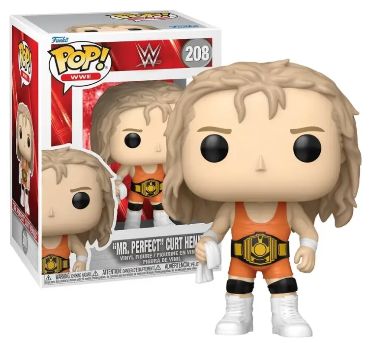Funko - WWE - POP N° 208 - Curt Hennig (Mr. Perfect)