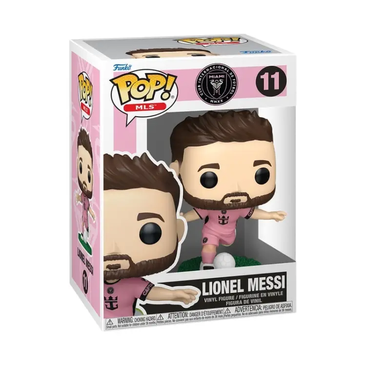 Funko - INTER MIAMI - POP MLS N° 11 - Lionel Messi "Pink"