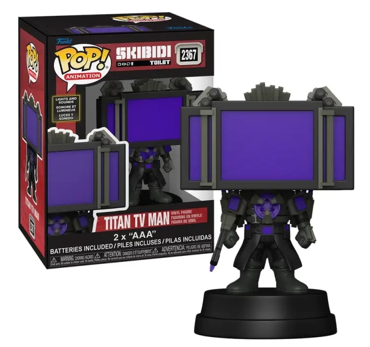 Funko - SKIBIDI TOILET - POP SFX N° 2367 - Titan TV Man