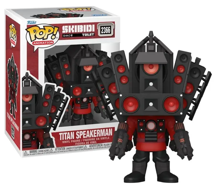 Funko - SKIBIDI TOILET - POP N° 2366 - Titan Speakerman