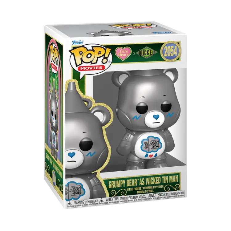 Funko - WICKED CARE BEARS - POP Movies N° 2054 - Grumpy Bear as Wicked Tin Man