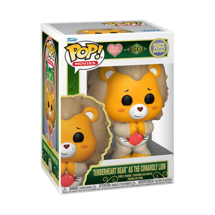 Funko - WICKED CARE BEARS - POP N°2055 - Tenderheart Bear as the Cowardly Lion