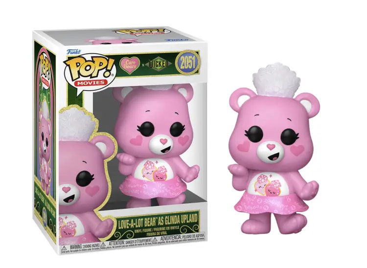 Funko - WICKED CARE BEARS - POP N° 2051 - Love-A-Lot Bear as Glinda Upland
