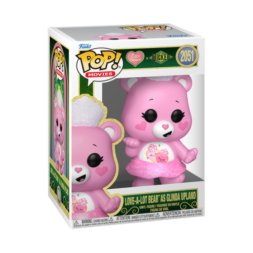 Funko - WICKED CARE BEARS - POP N° 2051 - Love-A-Lot Bear as Glinda Upland