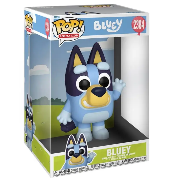 Funko - BLUEY - POP JUMBO N° 2384 - Bluey