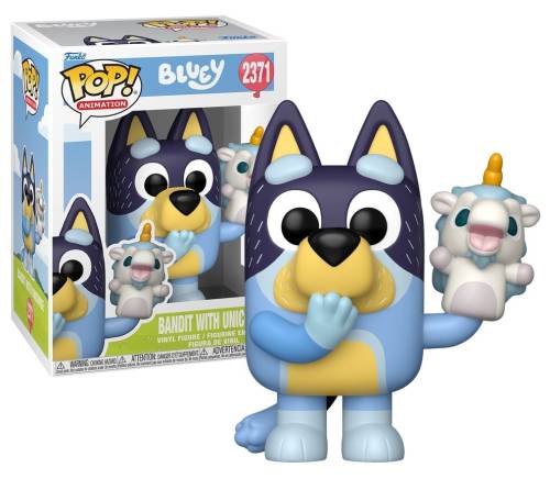 Funko - BLUEY - POP Animation N° 2371 - Bandit with Unicourse