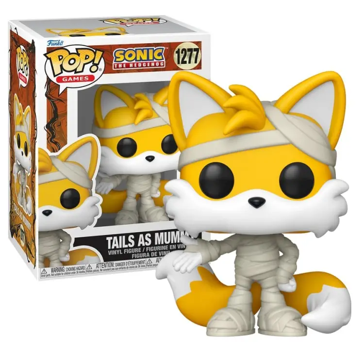 Funko - SONIC - POP Games N° 1277 - Tails as Mummy