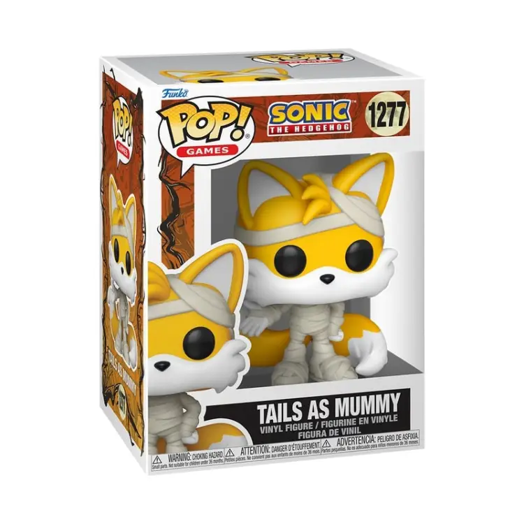 Funko - SONIC - POP Games N° 1277 - Tails as Mummy