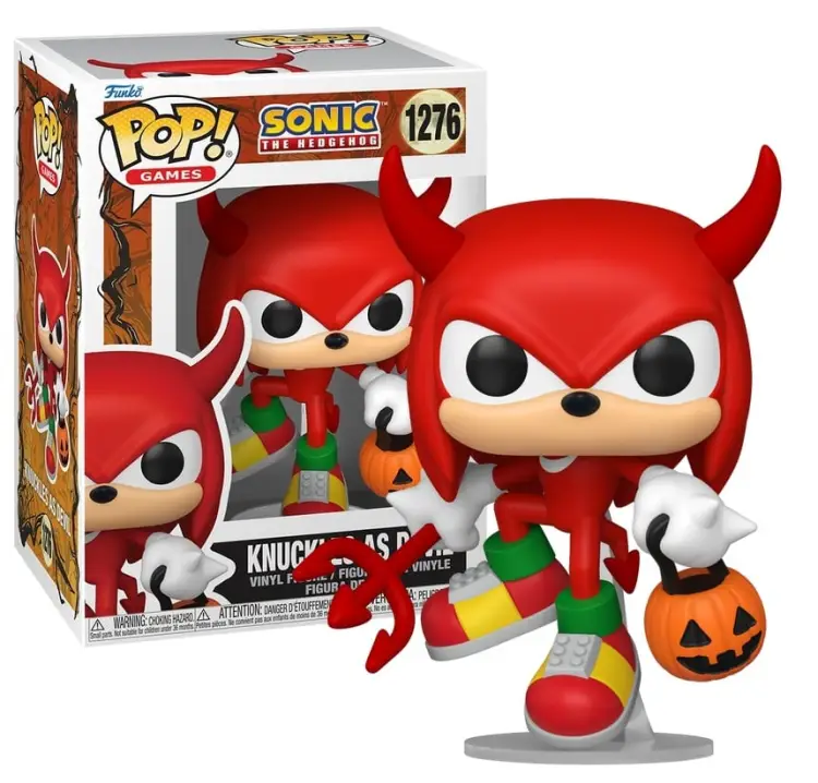 Funko - SONIC - POP Games N° 1276 - Knuckles as Devil