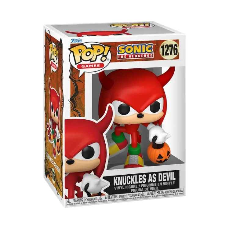 Funko - SONIC - POP Games N° 1276 - Knuckles as Devil