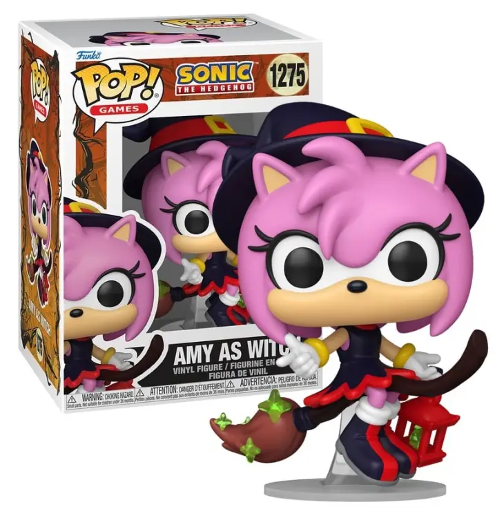 Funko - SONIC - POP Games N° 1275 - Amy as Witch