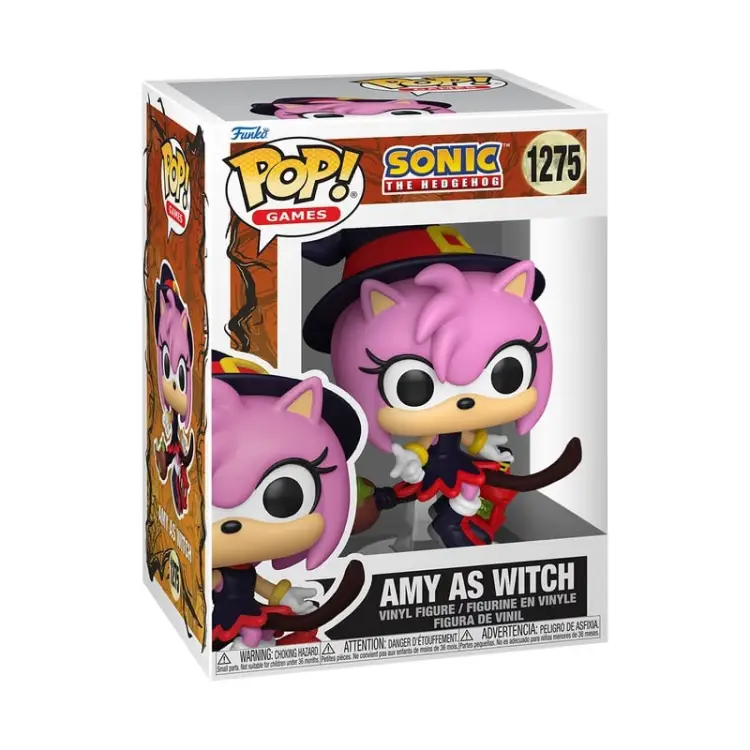 Funko - SONIC - POP Games N° 1275 - Amy as Witch