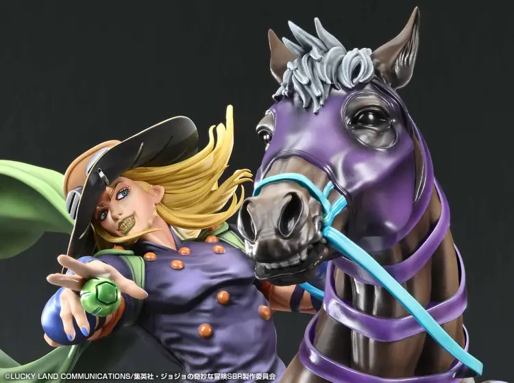 Medicos - JOJO PART 7 - Gyro Zeppeli & Valkyrie - Figure Super Figure Art 31cm