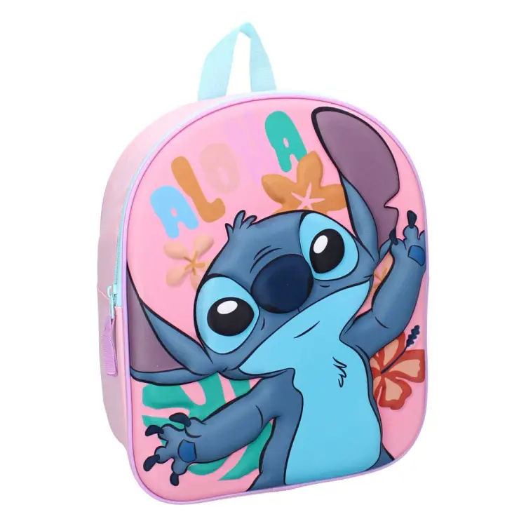 Lilo & Stitch - 3D Plecak Stitch Różowy