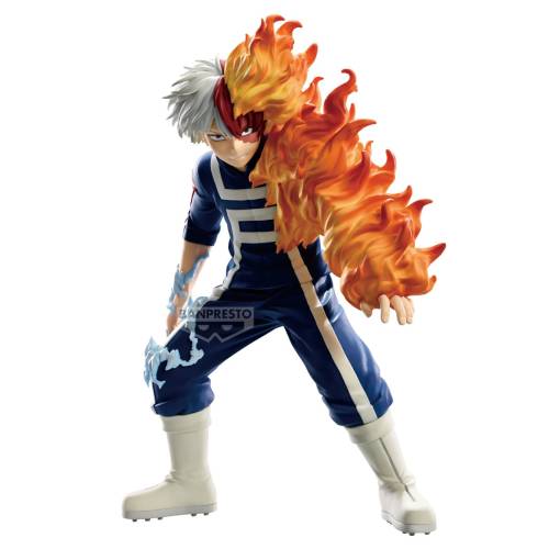 Banpresto - MY HERO ACADEMIA - Shoto Todoroki - Figure The Amazing Heroes 18cm