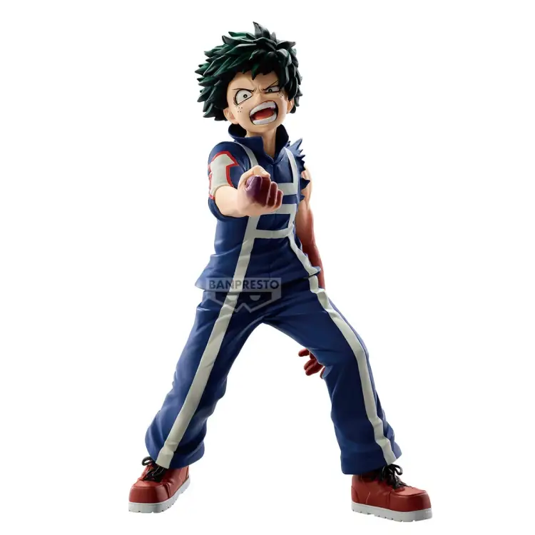 Banpresto - MY HERO ACADEMIA - Izuku Midoriya - Figure The Amazing Heroes 17cm
