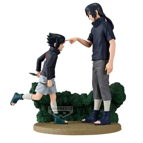 Banpresto - NARUTO SHIPPUDEN - Sasuke & Itachi - Figure Memorable Saga 14cm