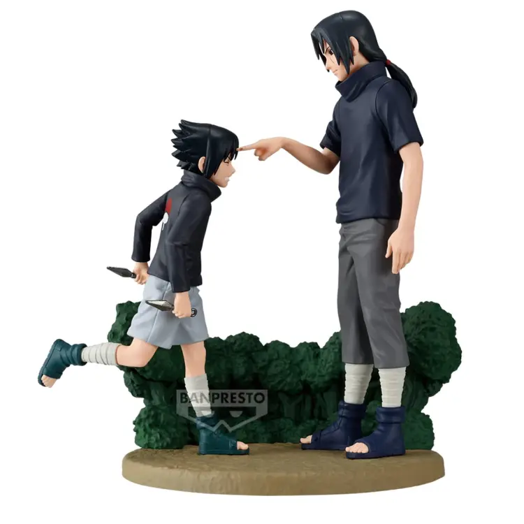 Banpresto - NARUTO SHIPPUDEN - Sasuke & Itachi - Figure Memorable Saga 14cm