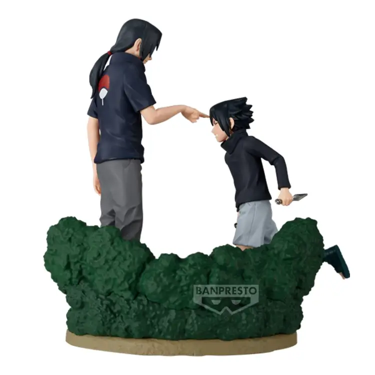 Banpresto - NARUTO SHIPPUDEN - Sasuke & Itachi - Figure Memorable Saga 14cm