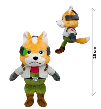 Together Plus - STAR FOX - Fox Mc Cloud - Plush 25cm
