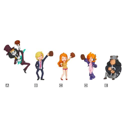 Banpresto - ONE PIECE - WCF Banquet 3 - Assortiments 12 Figurine 4-7cm