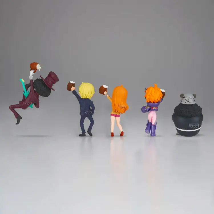 Banpresto - ONE PIECE - WCF Banquet 3 - Assortiments 12 Figurine 4-7cm