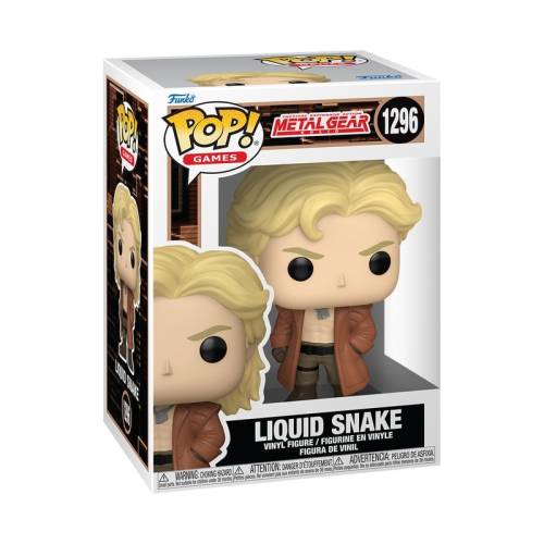 Funko - METAL GEAR SOLID - POP Games N° 1296 - Liquid Snake