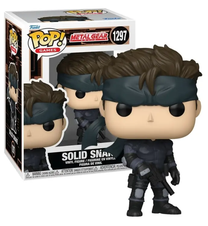 Funko - METAL GEAR SOLID - POP Games N° 1297 - Solid Snake