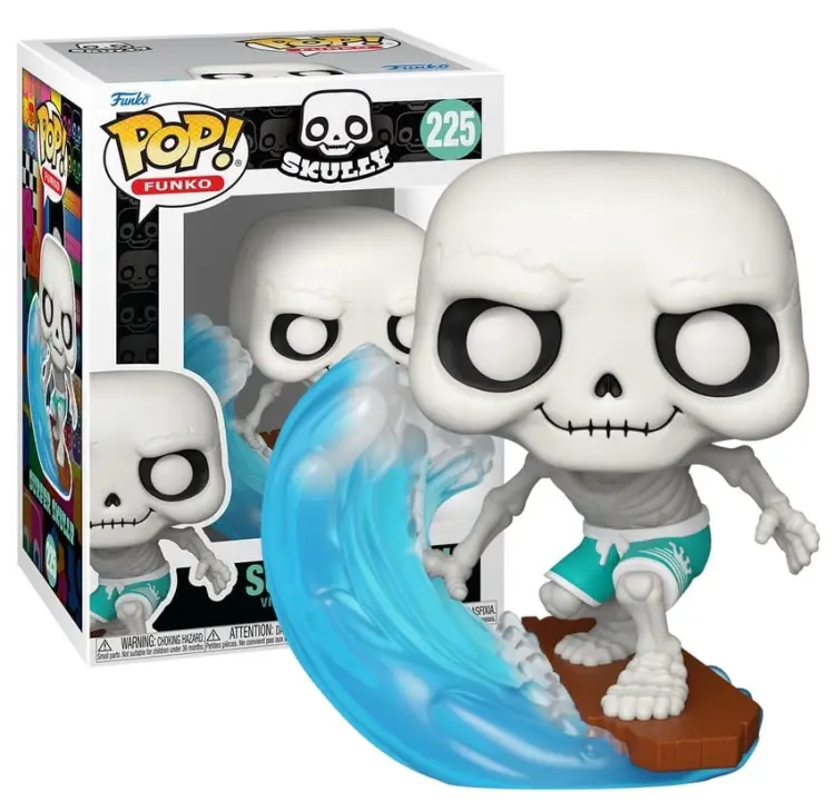 Funko - SKULLY - POP Icons N° 225 - Surfer Skully