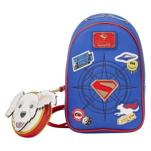 Loungefly - SUPERGIRL - Krypto - Crossbody Bag Loungefly