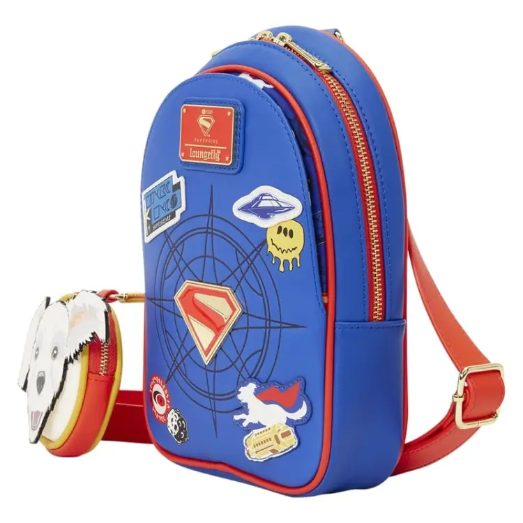Loungefly - SUPERGIRL - Krypto - Crossbody Bag Loungefly