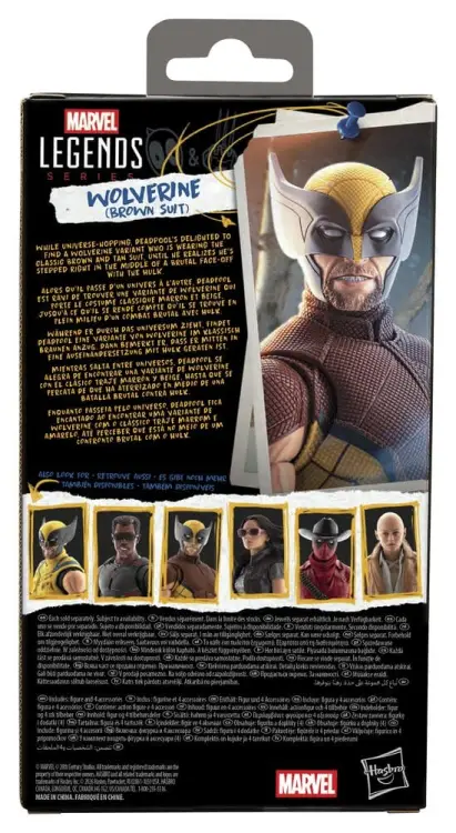 Hasbro Marvel Legends - Wolverine - Brown Suit #15cm