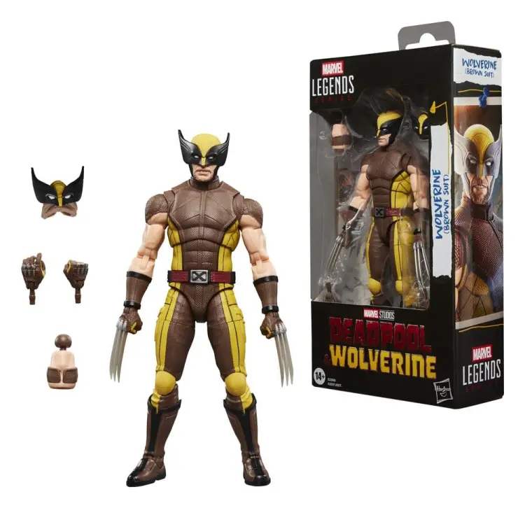Hasbro Marvel Legends - Wolverine - Brown Suit #15cm