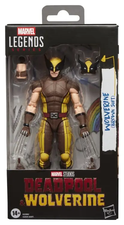 Hasbro Marvel Legends - Wolverine - Brown Suit #15cm