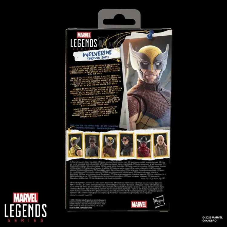 Hasbro Marvel Legends - Wolverine - Brown Suit #15cm