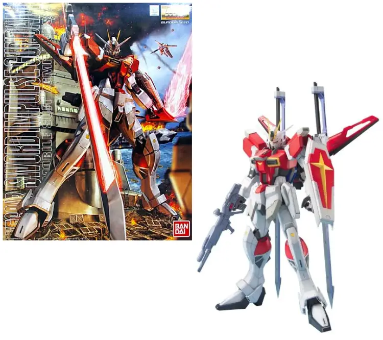 GUNDAM - MG Sword Impulse Gundam 1/100 - Zestaw modelarski