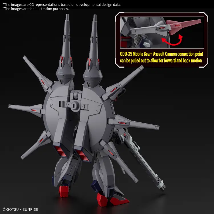 Bandai Model Kit - GUNDAM - HG 1/144 Legend Gundam - Model Kit
